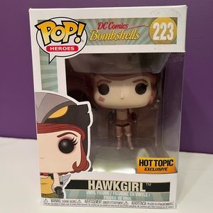 Sepia hawk girl funko